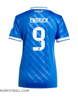 Billige Fotballdrakt Real Madrid Endrick #9 Replika Tredjedrakt Dame 2025-26 Kortermet Billige Fotballdrakt Real Madrid Endrick #9 Replika Tredjedrakt Dame 2025-26 Kortermet